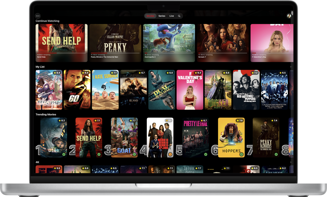 KIPTV on Mac